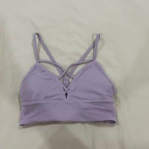 LULULEMON Lavander sports bra